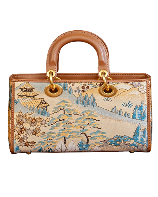 Mirage · Painted Floral Brocade Handheld Bag | 海市蜃楼·妆花锦手提包