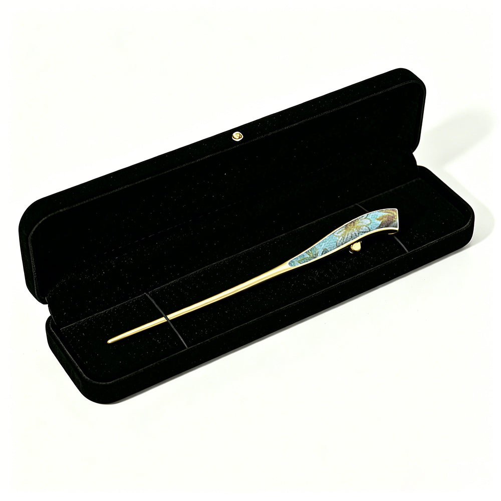 Lion of Victory Song Brocade Hairpin · Yuqionglou 玉琼楼一举夺魁狮宋锦发簪