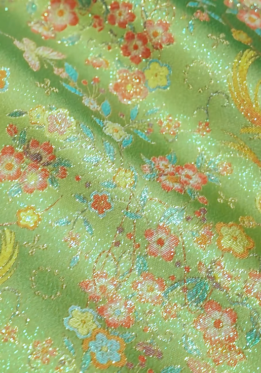 Li Dexi Longing Song Brocade Earrings 李德喜长相思宋锦耳环