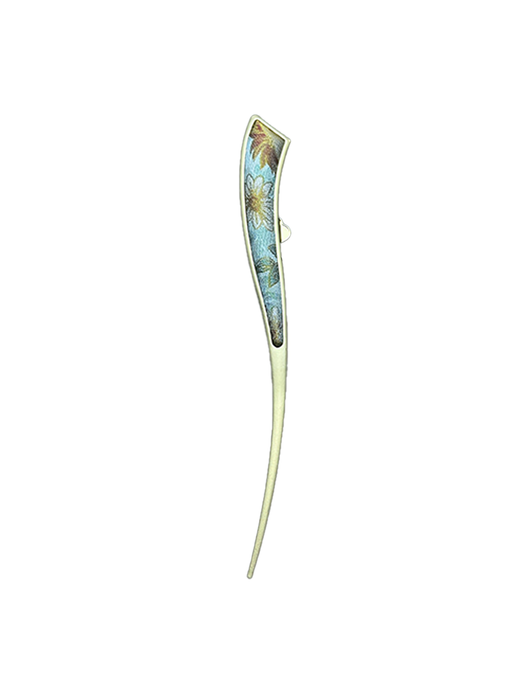 Lion of Victory Song Brocade Hairpin · Yuqionglou 玉琼楼一举夺魁狮宋锦发簪