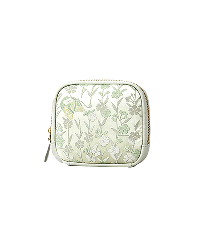 Grass & Butterfly Song Brocade Card Holder | 芳草蝴蝶宋锦卡包
