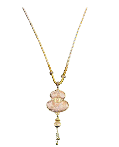 Colorful Butterflies Song Brocade Necklace · Shangjiukai 上久楷瑞彩蝶舞宋锦项链