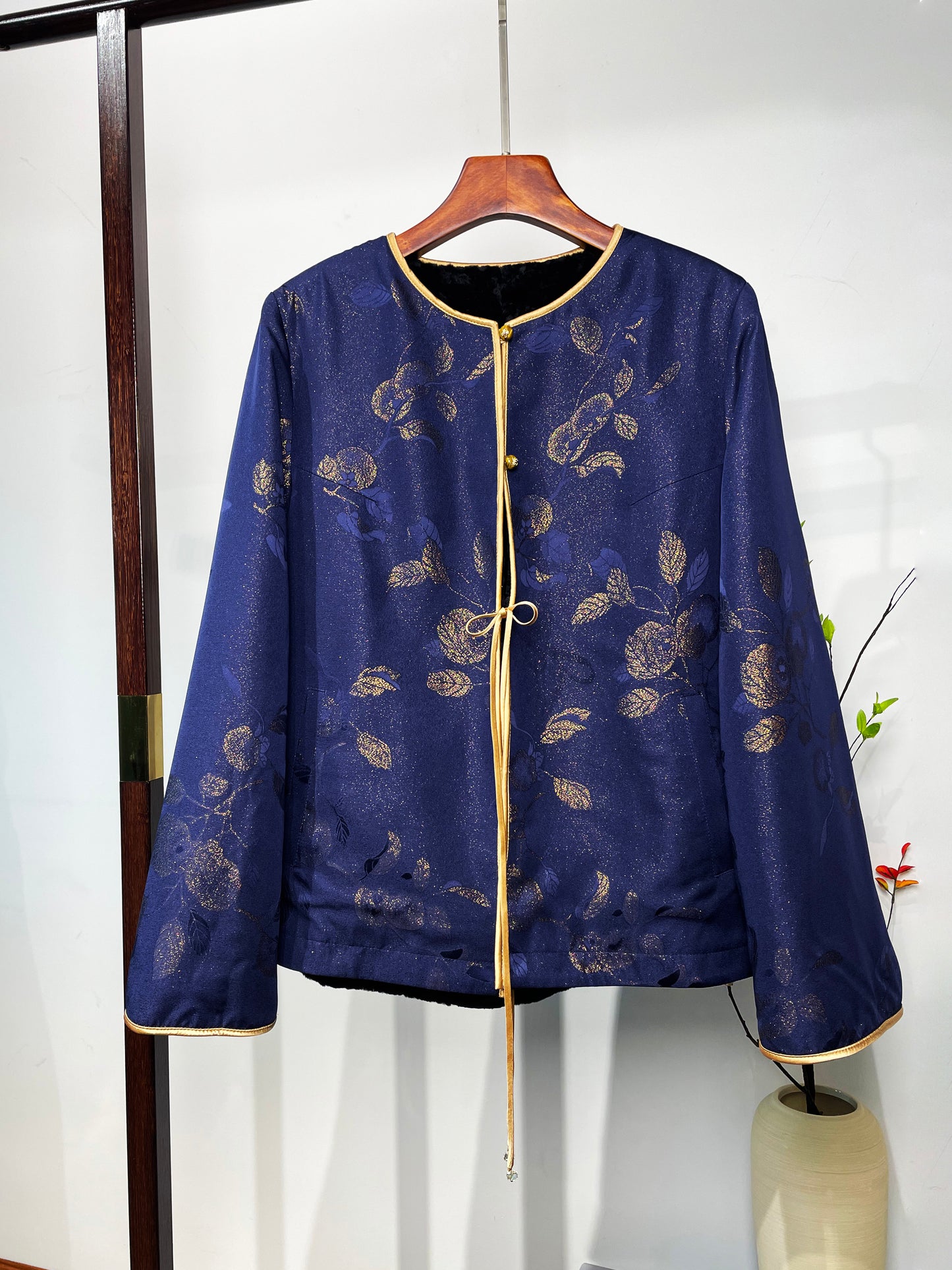 Pure Silk & Australian Wool Coat・Golden Shuttle Dream 金梭织梦正娟澳洲羊毛外套