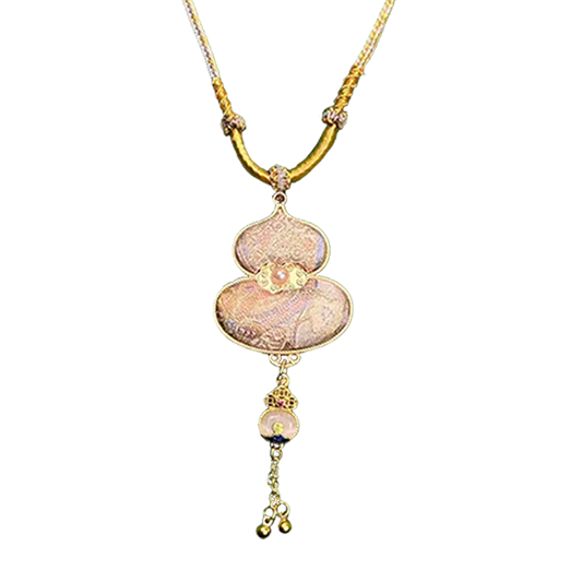 Colorful Butterflies Song Brocade Necklace · Shangjiukai 上久楷瑞彩蝶舞宋锦项链