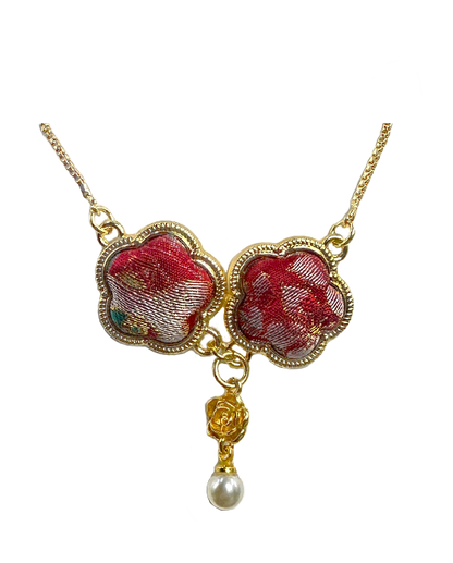 Yuqionglou Blessed Horse Welcomes Spring Song Brocade Bracelet | 玉琼楼福马衔春宋锦手链