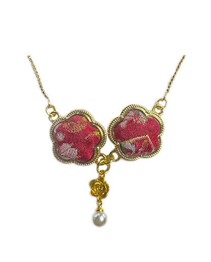 Yuqionglou Blessed Horse Welcomes Spring Song Brocade Bracelet | 玉琼楼福马衔春宋锦手链