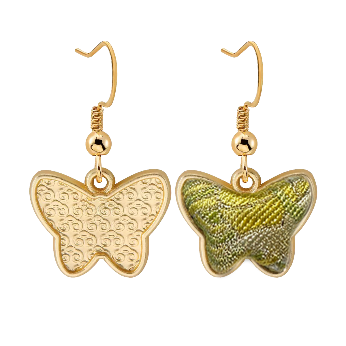 Song Brocade Handmade Earrings | Li Dexi・Monet Lotus Pond 钱小萍茉莉青梅宋锦手工耳环