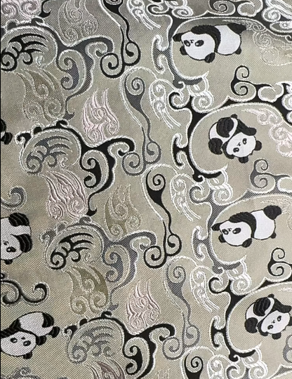 Eastern Han Panda Shu Brocade Handbag 东汉熊猫蜀锦手提包
