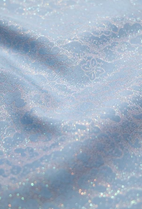 Li Dexi "Auspicious Clouds & Auspicious Snow" Song Brocade Bag Charm 李德喜祥云瑞雪宋锦包挂