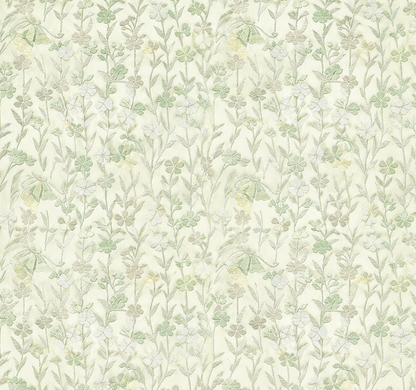 Grass & Butterfly Song Brocade Card Holder | 芳草蝴蝶宋锦卡包