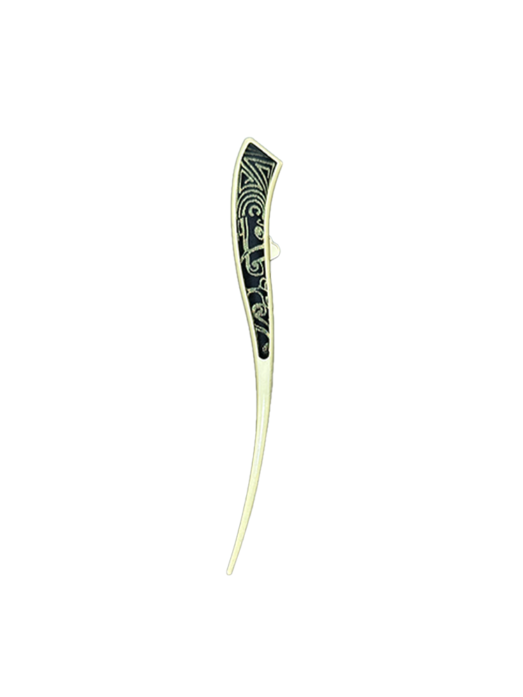 Strategies of the Warring States Song Brocade Hairpin · Shangjiukai 上久楷战国策宋锦发簪