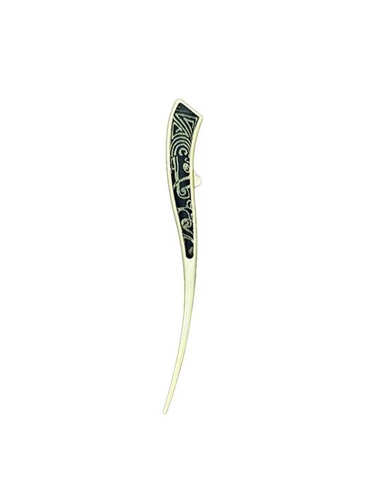 Strategies of the Warring States Song Brocade Hairpin · Shangjiukai 上久楷战国策宋锦发簪